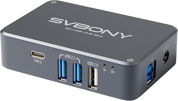 SVBONY SV241 Astronomy Power Adapter, DC USB HUB Box for Astrophotography