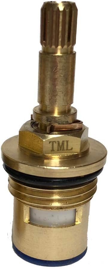 P457JS Brass Globe Valve Flow Cartridge Quarter Turn Version (18 Teeth on Spline) for A963400NU