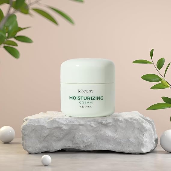 Moisturizing Cream Deep Hydration with Centella Asiatica & Donkey Milk Peptide Soothing & Anti-Aging Face Cream for Dry, Sensitive, and Mature Skin 50ml