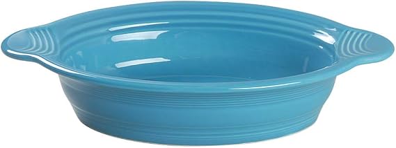 Fiesta Oval Baking Dish, Large, Peacock