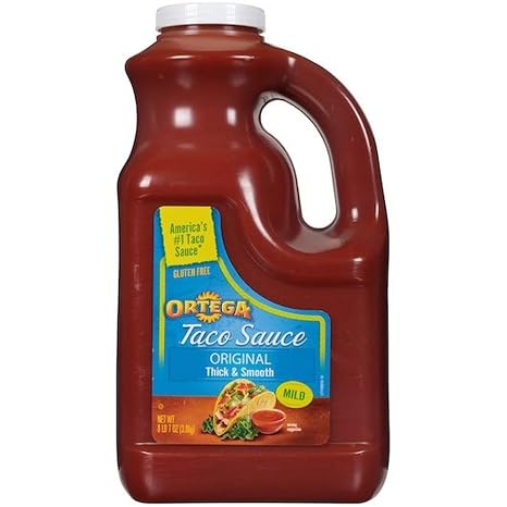 Ortega Taco Sauce 4 Case 1 Gallon