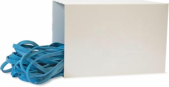 Alliance Rubber Co Supersize Band, 17 X 1/4 in, 45-55 gal Drum Capacity, Blue, Pack of 50