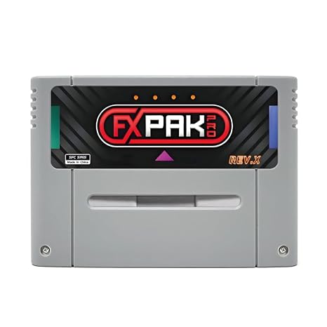 FXPAK Pro SD2 Rev X (EU/JP): Ultimate SNES Cartridge - 3000+ Games, SA-1 & DSP Support