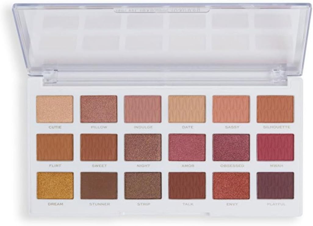 Revolution Pro Iconic Eyeshadow Palette Regeneration Stripped, 18 Renk, Çok Renkli