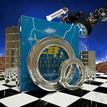Boca Bearings On-Road Hybrid #107-110C-YZ Bearing Upgrade Kit - Ceramic Lightning Econo - Bearings to Upgrade ARRMA, Felony - 6S BLX