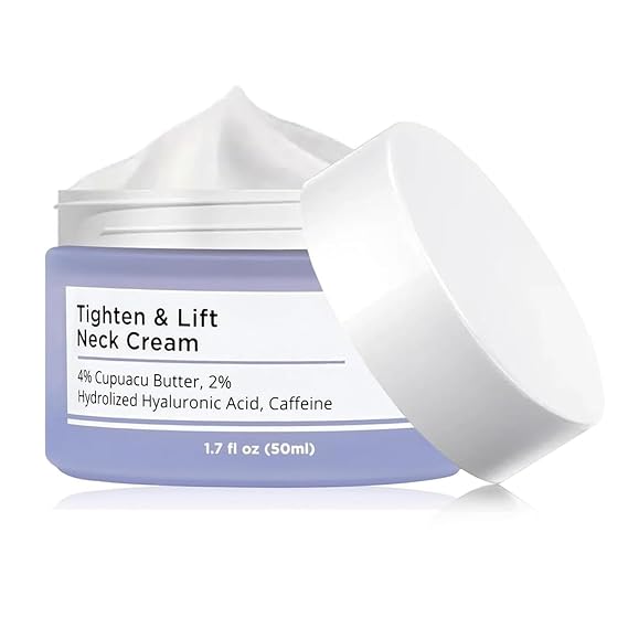 Tighten and Lift Neck Firming Cream, Neck Creams for Tightening & Lifting Sagging Skin & Hydrating, Help Reduce Fine Lines & Wrinkles