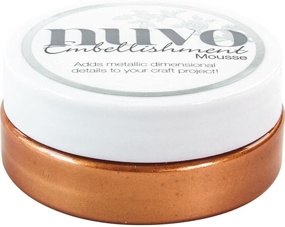 Tonic Studios Nuvo Embellishment Mousse - Fresh Copper