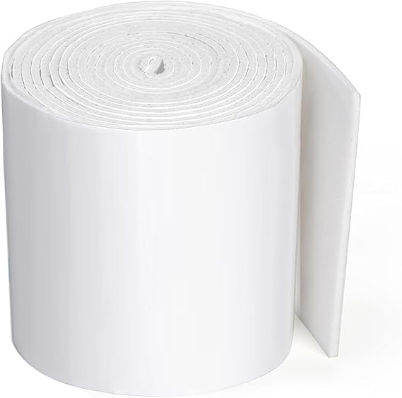 1/4" x 6" x 3 Yard Adhesive Felt Padding Felt Adhesive White Felt Roll Orthopedic Part for Wound Cushioning Cuttable Felt Padding for Provide Cushioning and Support in Pain Foot, 1 Roll