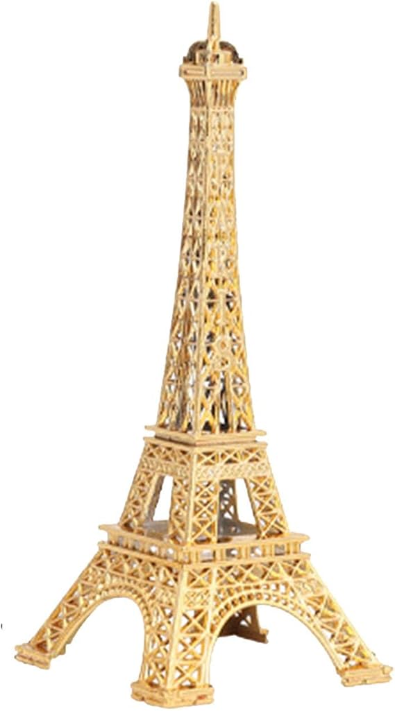 Eiffel Tower Statue, Metal Paris Tower Model, Desktop Home Decor Ornament