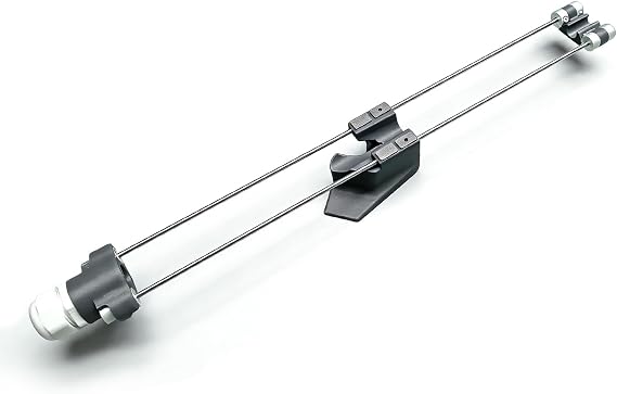 Billiard Stroke Trainer Billiard Trainng Accessories Lightweight Portable Cue Alignment & Stroke Stability Training Aid for Pool Players, Improve Accuracy & Power Control, Straight Cue Action Trainer