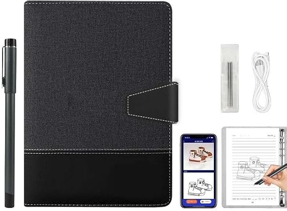 XNote, AI Smart Writing Set, Drawing E Ink Paper Tablet with AI Function, Smart Reusable Notebook with AI Function, Real-Time Sync to App for Office, Study, Business Meetings C