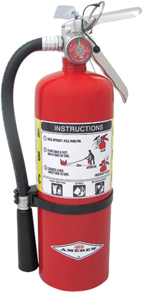 Amerex B500 ABC Fire Extinguisher 2A-10 BC Rated, 5 lbs.