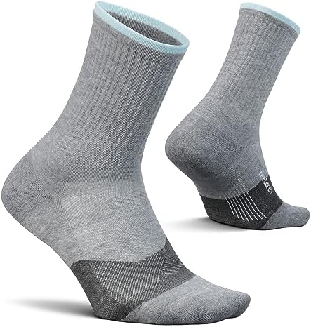 Feetures Trail Max Cushion Mini Crew Sock - Hiking Socks for Men & Women