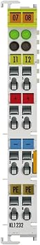 KL1232 Bus Terminal, 2-Channel Digital Input, 24 V DC, 0.2 ms