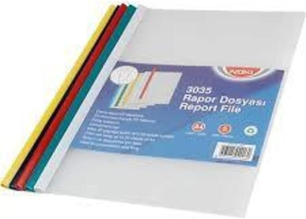 Noki 3035 A4 Boy Sıkıştırmalı 5li Rapor Dosyası