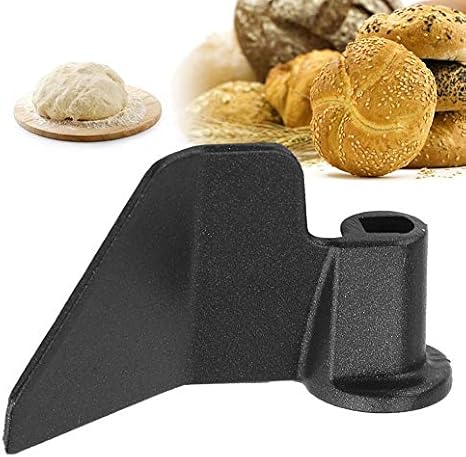 Breadmaker Paddle, Nonstick Coating Carbon Steel Bread Maker Kneading Blade Part Mixing Paddle Replacement for Breadmaker Machine Home Kitchen Bakery Helper Accessory, 2.6 x 1.5 Inch