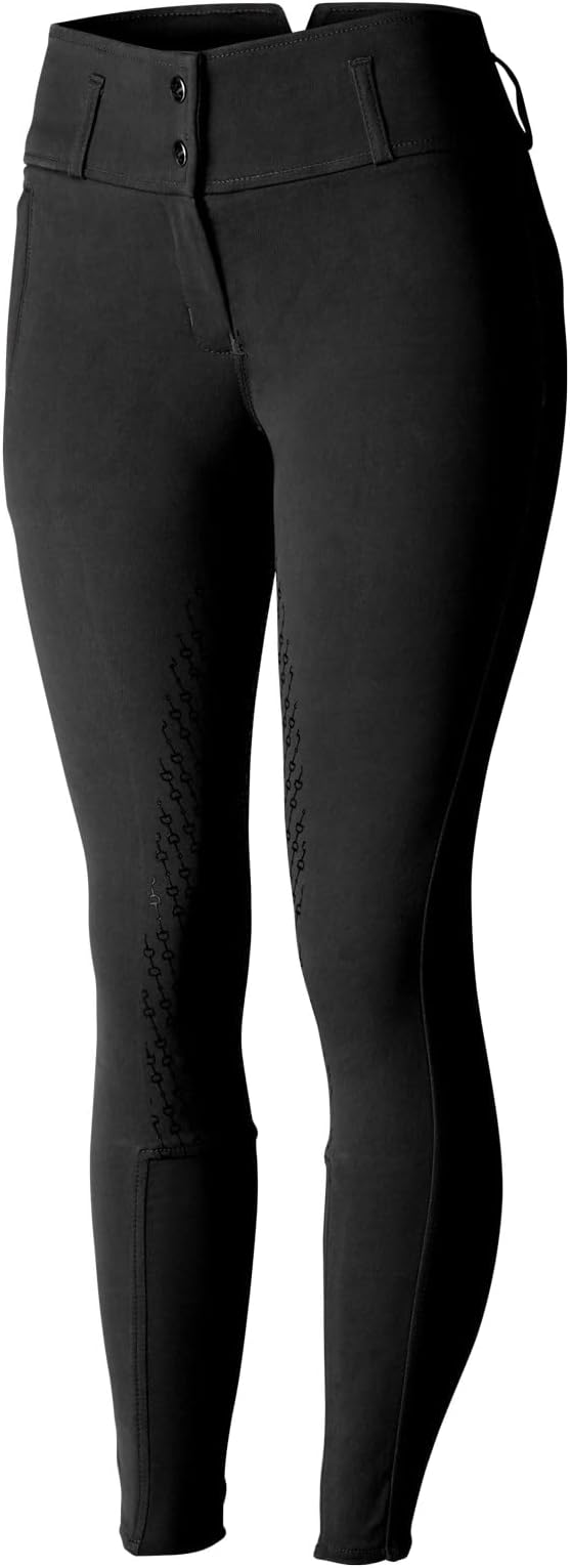 HORZE Daniela Silicone Grip Full Seat Breeches | High Waist Equestrian Riding Pants
