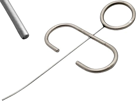 Artman Instruments Dental Endodontic MTA Cement Teeth Filling Plugger Curved 0.5mm Applicator Carrier Root Canal