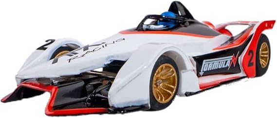AFX/Racemasters Mega G+ Formula N Blk/Red/White AFX22015 HO Slot Racing Cars