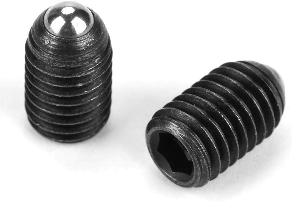 10pcs M10 Screw Thread Hex Socket Ball Spring Plungers Set Carbon Steel Ball Plunger M10x20