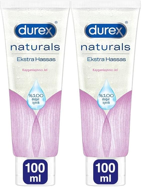 Durex Naturals Extra Precision Lubricant Gel 100ml x2