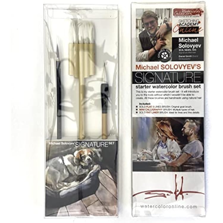 Michael Solovyevs Starter Signature Brush Set