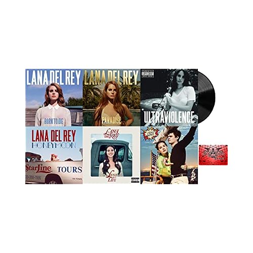 Lana Del Rey: Complete 6 Album Collection Born to Die / Ultraviolence / Lust for Life / and More Art Card