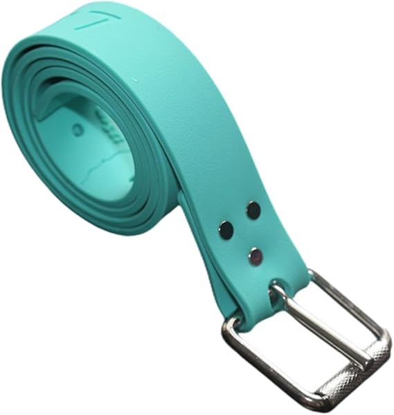 Freediving Weight Belt, Diving Weight Belt, Cuttable Silicone Snorkeling Weight Belt, Snorkeling Waist Belt for Scuba Diving