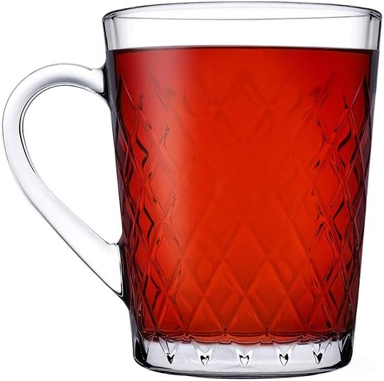 PAŞABAHÇE Ruby Kulplu Bardak 2'li