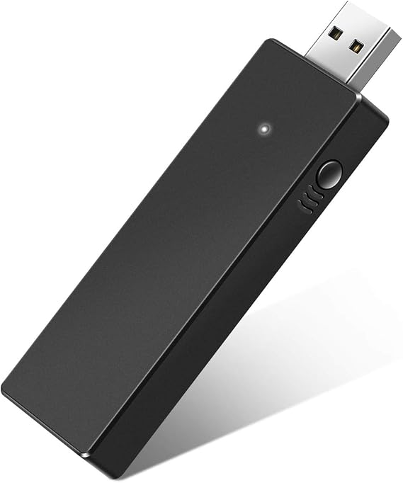 Wireless Adapter Compatible with Xbox One Controller Windows 10/8.1/7 | Supports Up to 8 Controllers, PC Gaming Adapter for Windows 10/8.1/8/7, Stable Connection