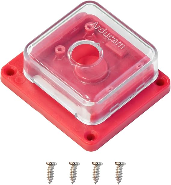 Arducam for Raspberry Pi Camera Module 3 Case, ABS Housing for IMX519 16MP Autofocus Camera, Compatible with Raspberry Pi Camera Module 3/V1/V2, and Any 25 * 24mm Camera Board