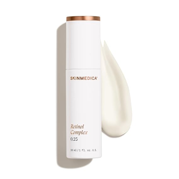 SkinMedica Retinol Serum 0.25 Complex - Serum for Face, Age-Defying Advanced Retinol Cream That Renews Skin and Diminishes the Appearance of Fine Lines and Wrinkles - 1 Fl Oz