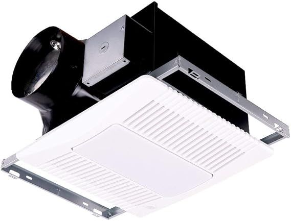 Fantech PRO Plus-L Exhaust Fan Bath Fan, Surface Mount, 2 Sensor Grille w/LED, 140 cfm, 6"