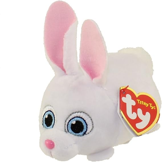 TEENY TYS TY Beanie Boos Stackable Plush - Secret Life of Pets - Snowball (4 inch)