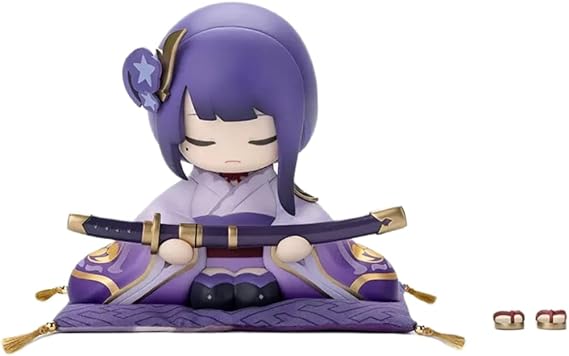 Statue of Her Excellency, the Almighty Narukami Ogosho, God of Thunder, Non-scale, PVC & ABS Pre-painted Complete Figure, Genshin Impact Official Goods