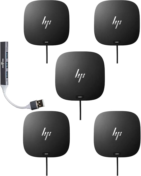 HP USB-C Essential Dock G5 Multiport Docking Station with HDMI (5-Pack)