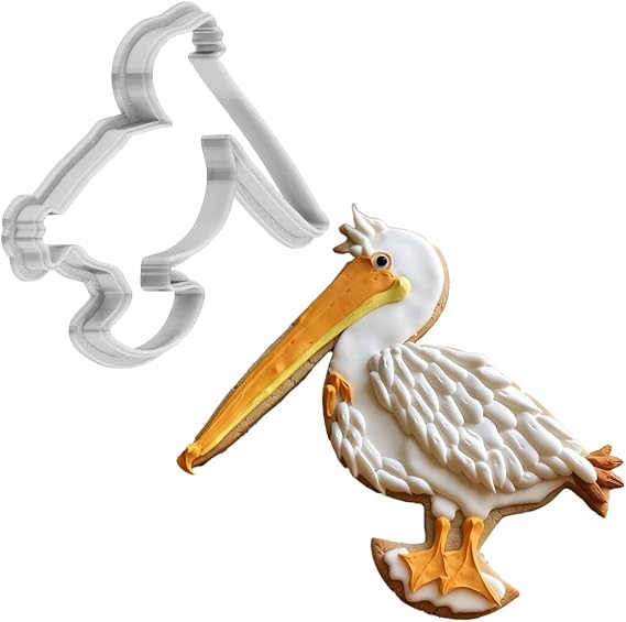 Pelican Cookie Cutter 4 Inch Made in USA by WONDERTORY