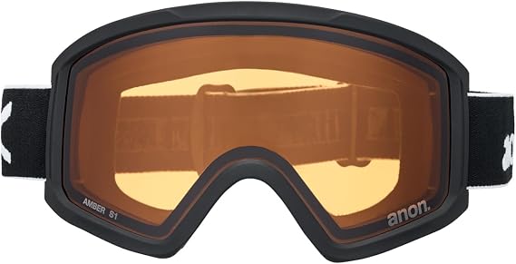 Anon Tracker 2.0 Goggles + MFI Face Mask, Frame: Black, Lens: Amber