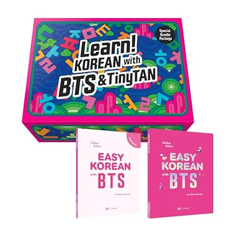 [Special Bundle] Learn! Korean with BTS & TinyTAN (Motipen Kit) + Easy Korean with BTS