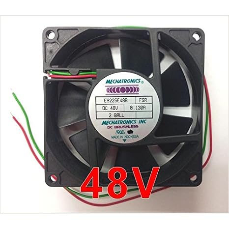 Mechatronics 92x92x25mm 48 Volt High Performance Fan E9225E48B-FSR