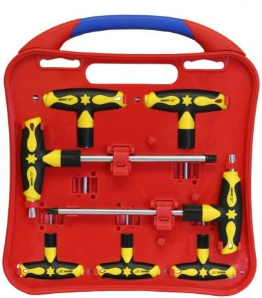 Grip 7 pc T-Handle Hex Driver Set Torx