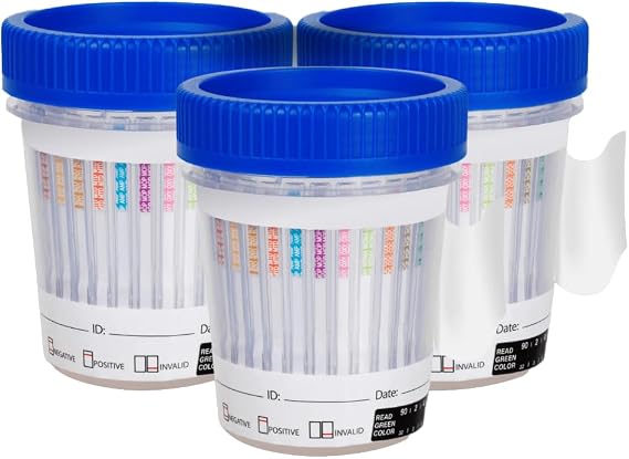 [25 Pack] Multidrug Test Cup Kit, 12 Panel Test Kit, Home Test, Urine Test, Rapid Screening, Multi Panel Test, Urine Test 12 Panel by Prabadin Corp