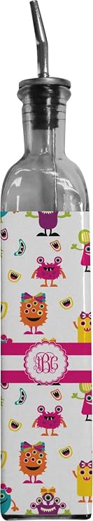 Personalized Girly Monsters Oil Dispenser Bottle