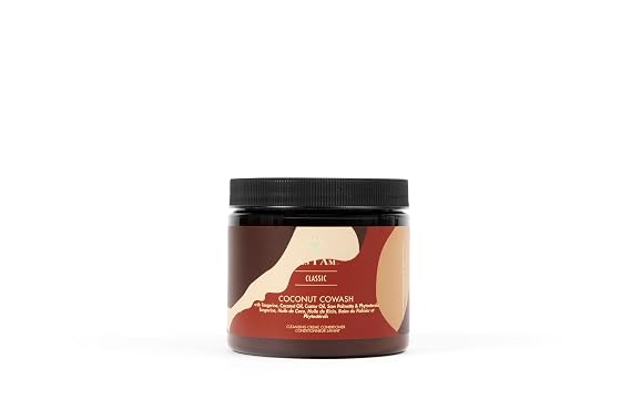 As I Am Coconut Cowash - 16 ounce - with Saw Palmetto, Castor Oil, Phytosterols - Cleansing Conditioner - Preserves Moisture - Sulfate Free - Paraben Free
