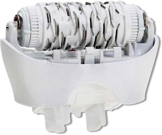 Anakel Home Replacement Epilator Head 81533164 Compatible with Braun Silk-epil 7, Silk-epil 9 and Xpressive | Extra Wide Epilation Head, White