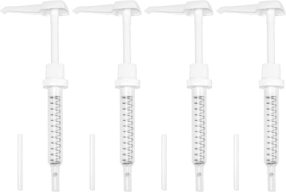 Opti-Lube 38/400 Hand Pump for Gallon Jugs, 1 oz per Stroke, 4-Pack