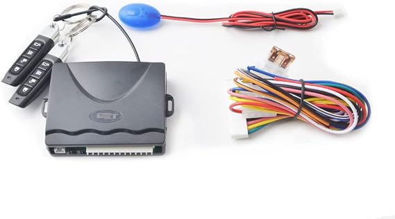 12 V Keyless Keyless Entry Kit, Includes Dummy Security LED, Original Japanese Wiring Diagram, General Purpose, External Keyless, Dummy Security, General Purpose Answer Back Function