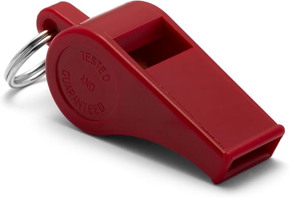 ACME The Original Thunderer Referee Whistle Model 660 Red Good Sound Quality, Weather-Proof Whistles | Designed and Made in The UK | Genuine Whistle...