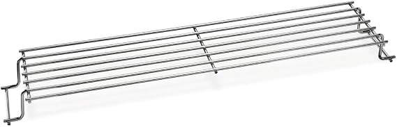 Weber Warming Rack for Spirit 300 Series Gas Grills Genuine Replacement Part, 24.8" x 4.6", Keeps Food Warm, Dishwasher Safe, 7461