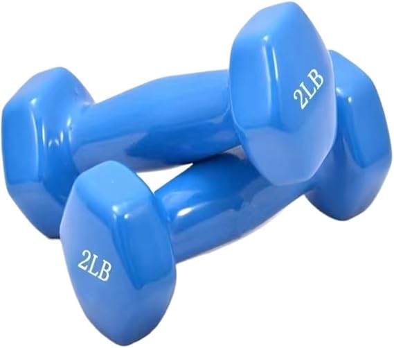 Dumbells Glossy Plastic Dipped Dumbbells For Men And Women Fitness Training Equipment Home Arm Lifting Arm Strength Dumbell Set